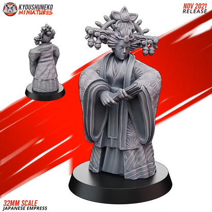 Japanese Empress Miniature - by Kyoushuneko Miniatures