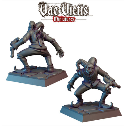 Corrupted Circus Jester Miniature - by Vae Victis Miniatures