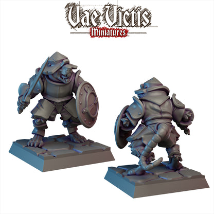 Ratfolk Miniatures SET D - by Vae Victis Miniatures