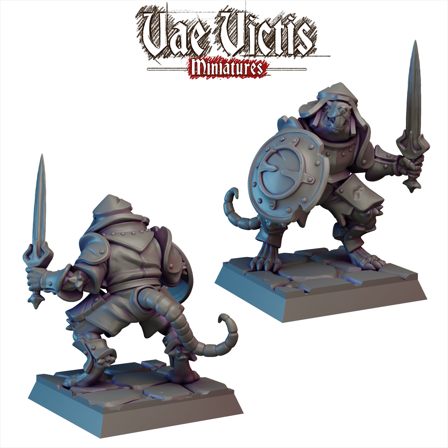 Ratfolk Miniatures SET D - by Vae Victis Miniatures