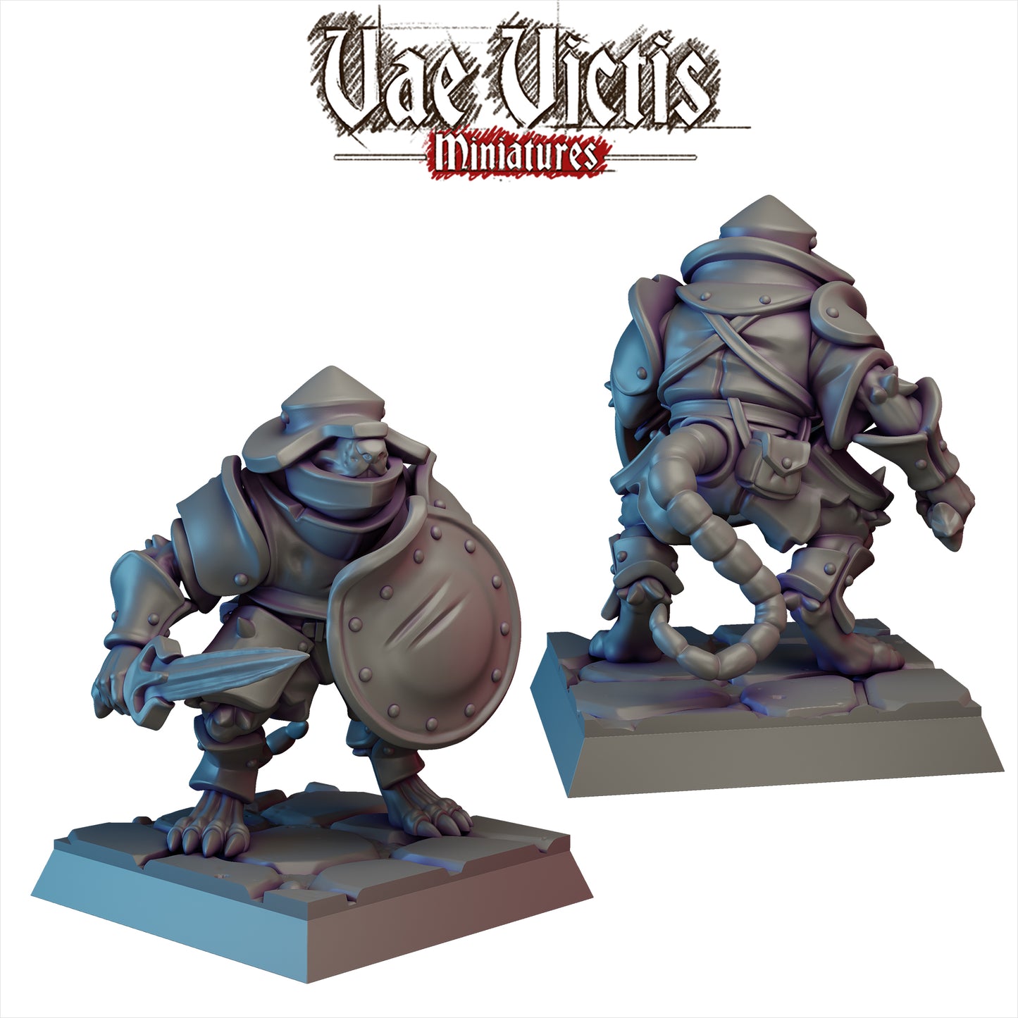 Ratfolk Miniatures SET D - by Vae Victis Miniatures