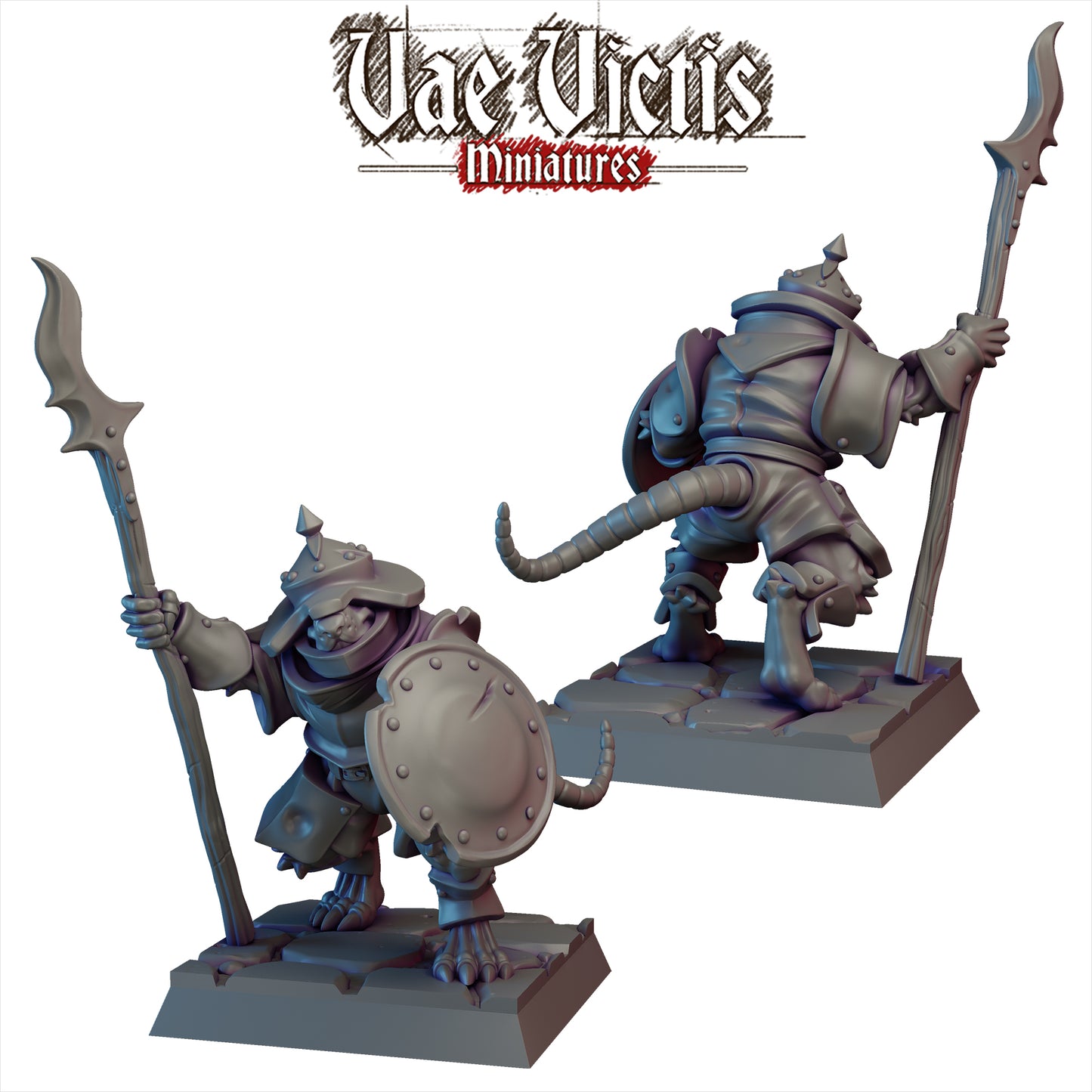 Ratfolk Miniatures SET D - by Vae Victis Miniatures