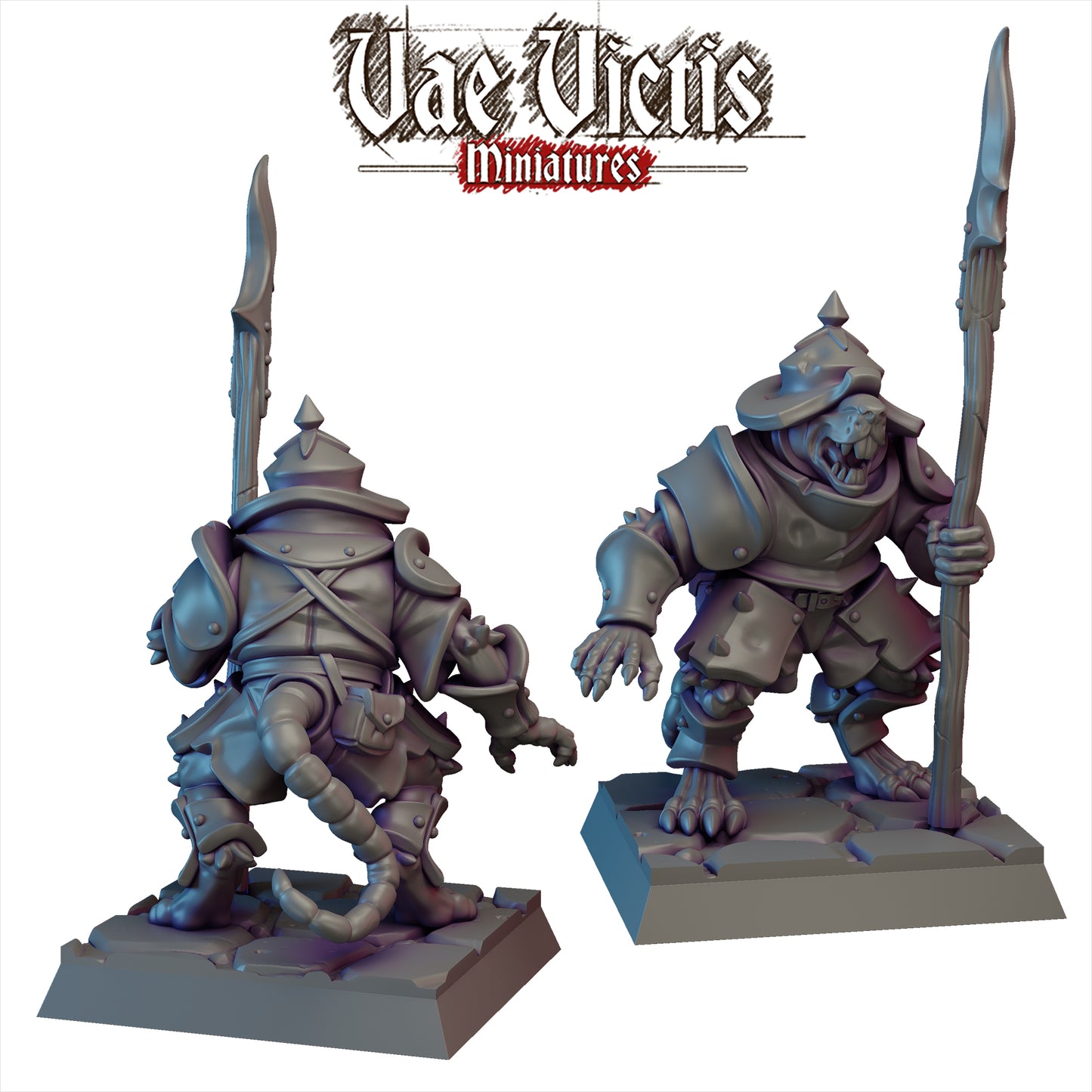 Ratfolk Miniatures SET D - by Vae Victis Miniatures