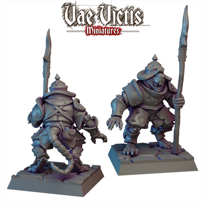 Ratfolk Miniatures SET D - by Vae Victis Miniatures