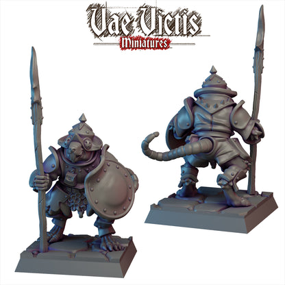 Ratfolk Miniatures SET D - by Vae Victis Miniatures