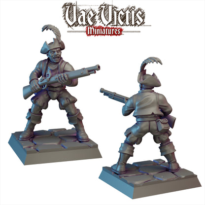 Human Mercenary Warband Miniatures SET C - by Vae Victis Miniatures