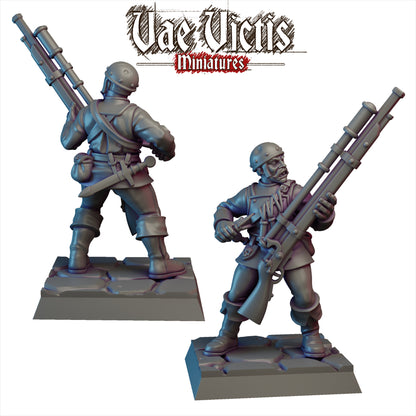 Human Mercenary Warband Miniatures SET C - by Vae Victis Miniatures