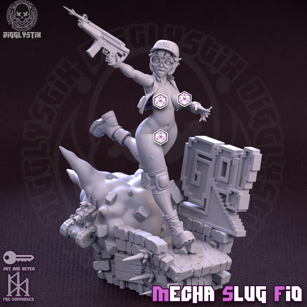 Mecha Slug Fio Miniature - by Jigglystix