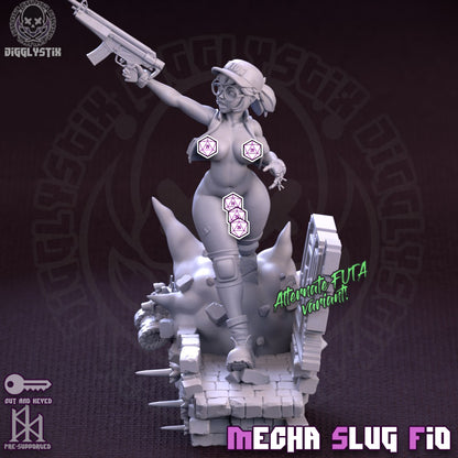 Mecha Slug Fio Miniature - by Jigglystix