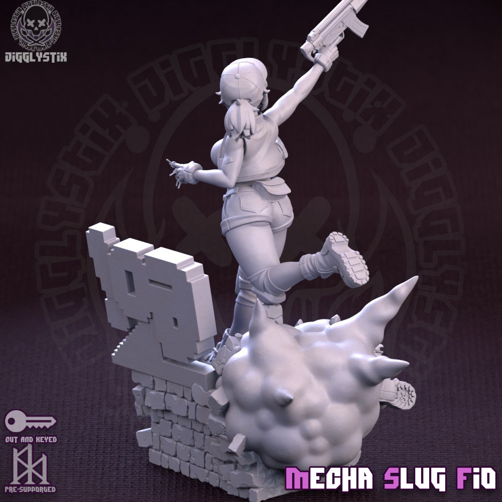 Mecha Slug Fio Miniature - by Jigglystix