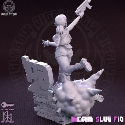 Mecha Slug Fio Miniature - by Jigglystix