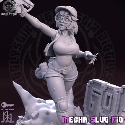 Mecha Slug Fio Miniature - by Jigglystix