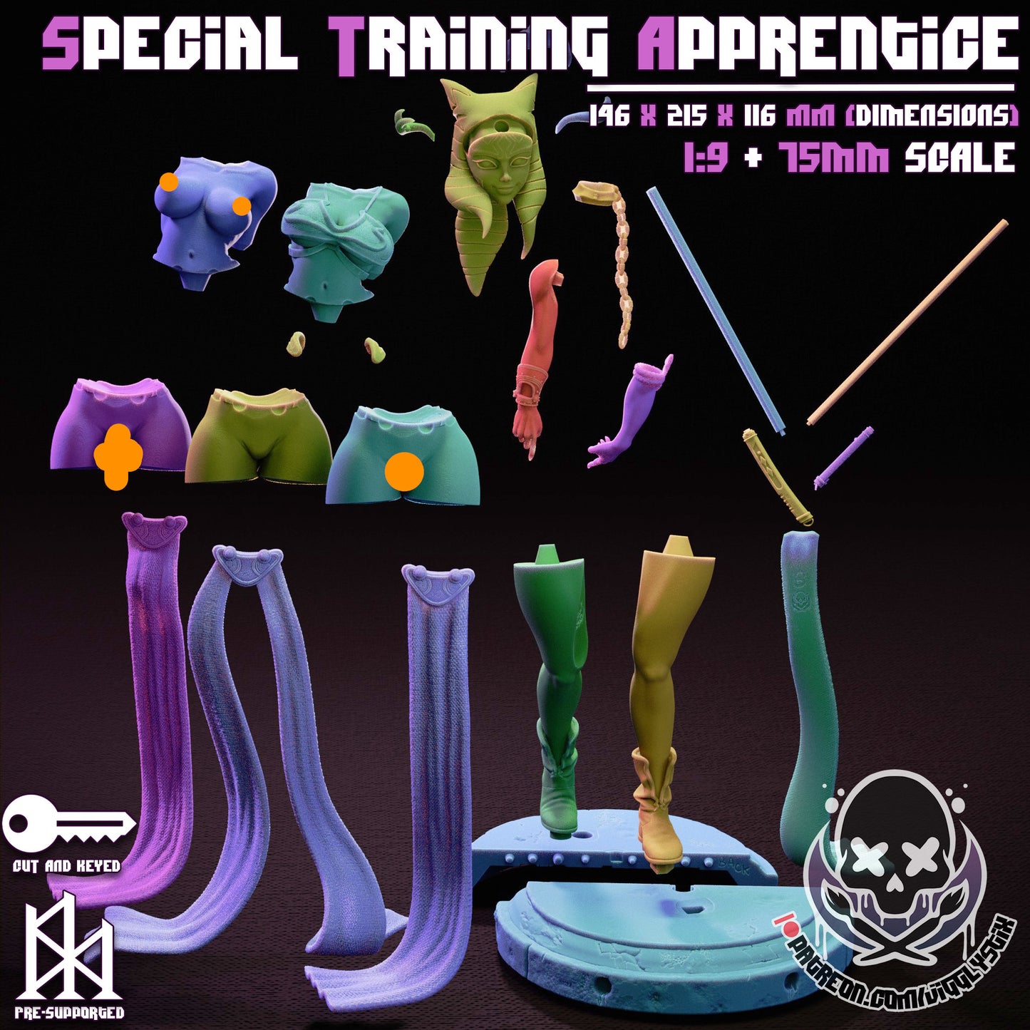 Special Training Apprentice Miniature - by Jigglystix
