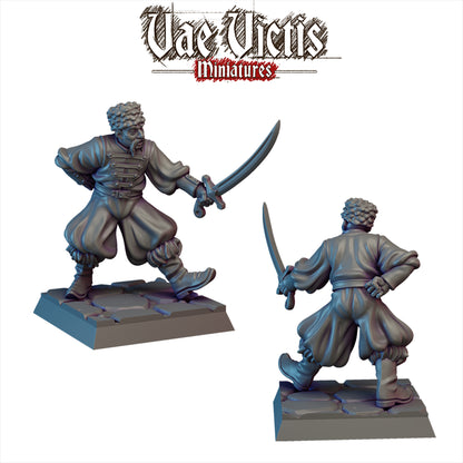 Fantasy Cossack Miniatures SET A - by Vae Victis Miniatures