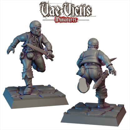 Human Mercenary Warband Miniatures SET D - by Vae Victis Miniatures