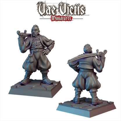 Fantasy Cossack Miniatures SET A - by Vae Victis Miniatures