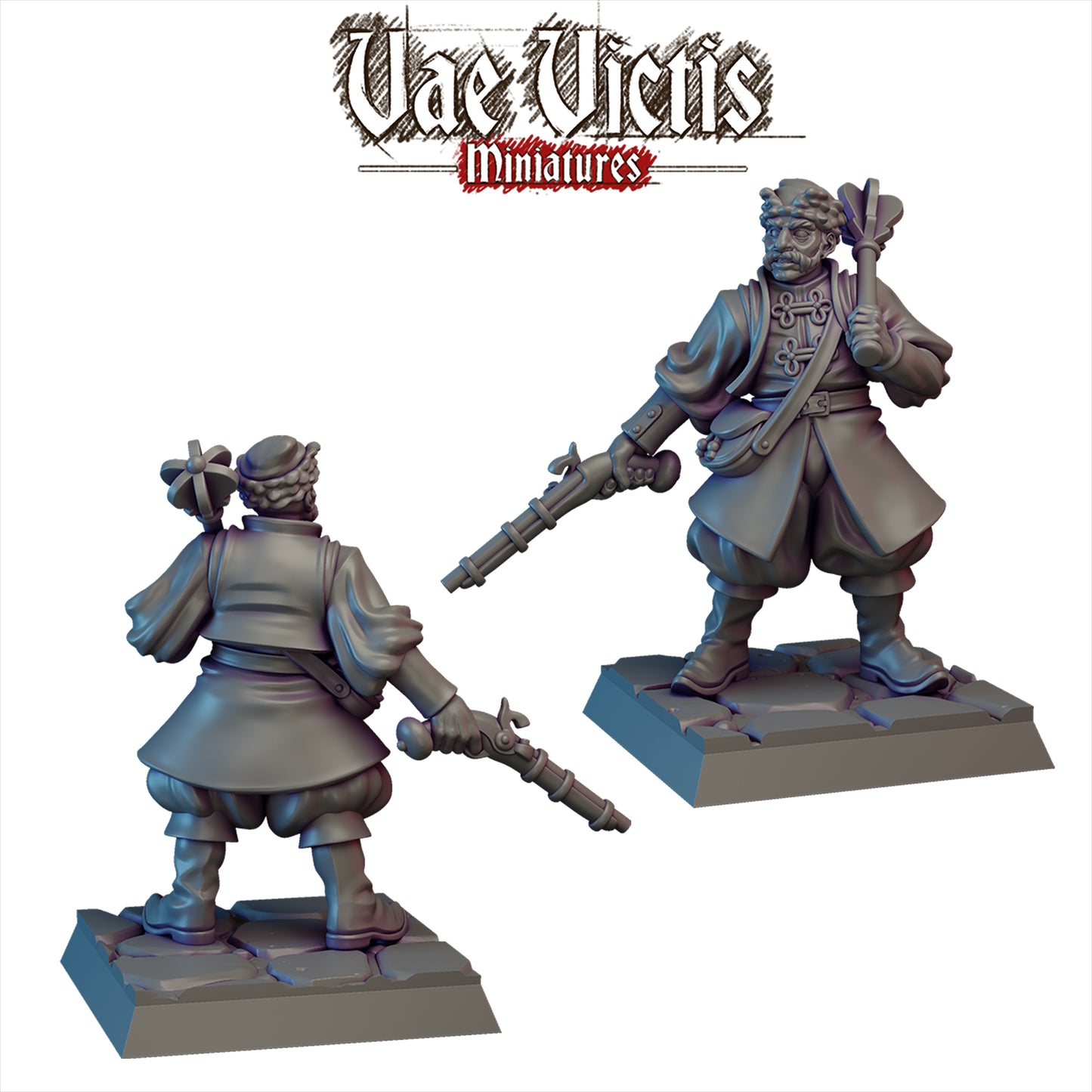 Fantasy Cossack Miniatures SET A - by Vae Victis Miniatures