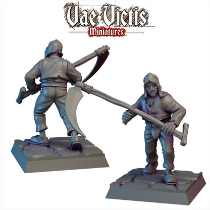 Peasant Mob Miniatures SET A - by Vae Victis Miniatures