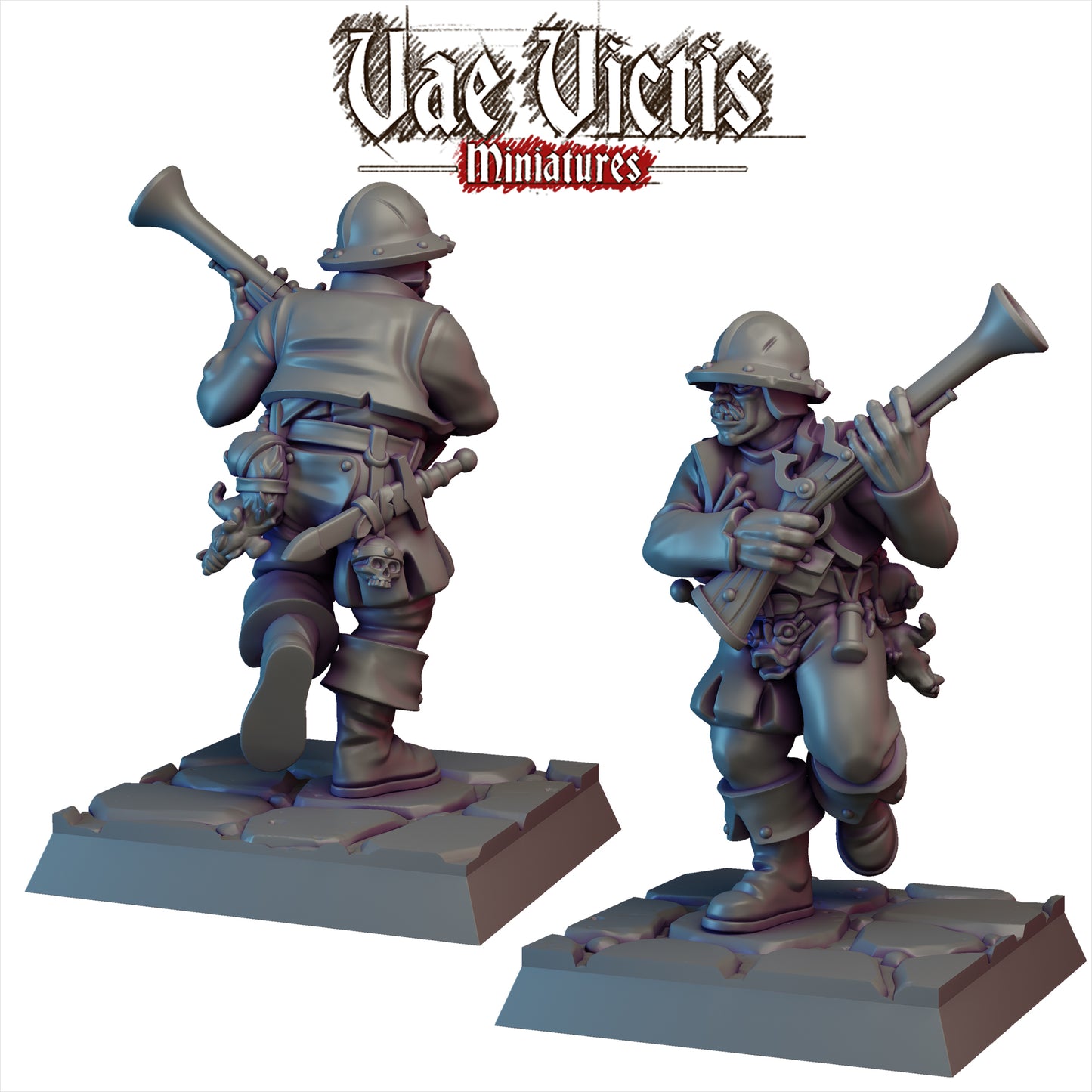 Human Mercenary Warband Miniatures SET D - by Vae Victis Miniatures