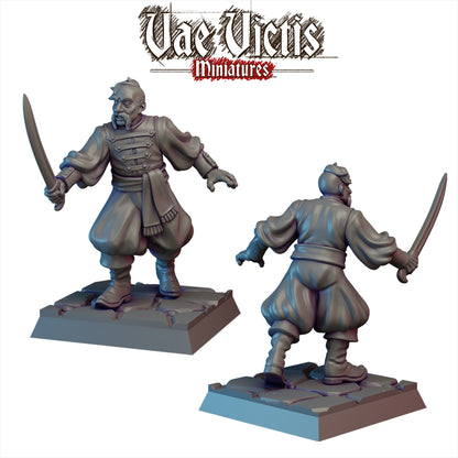 Fantasy Cossack Miniatures SET A - by Vae Victis Miniatures