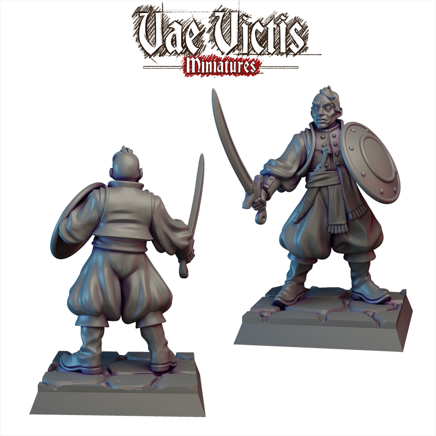 Fantasy Cossack Miniatures SET A - by Vae Victis Miniatures
