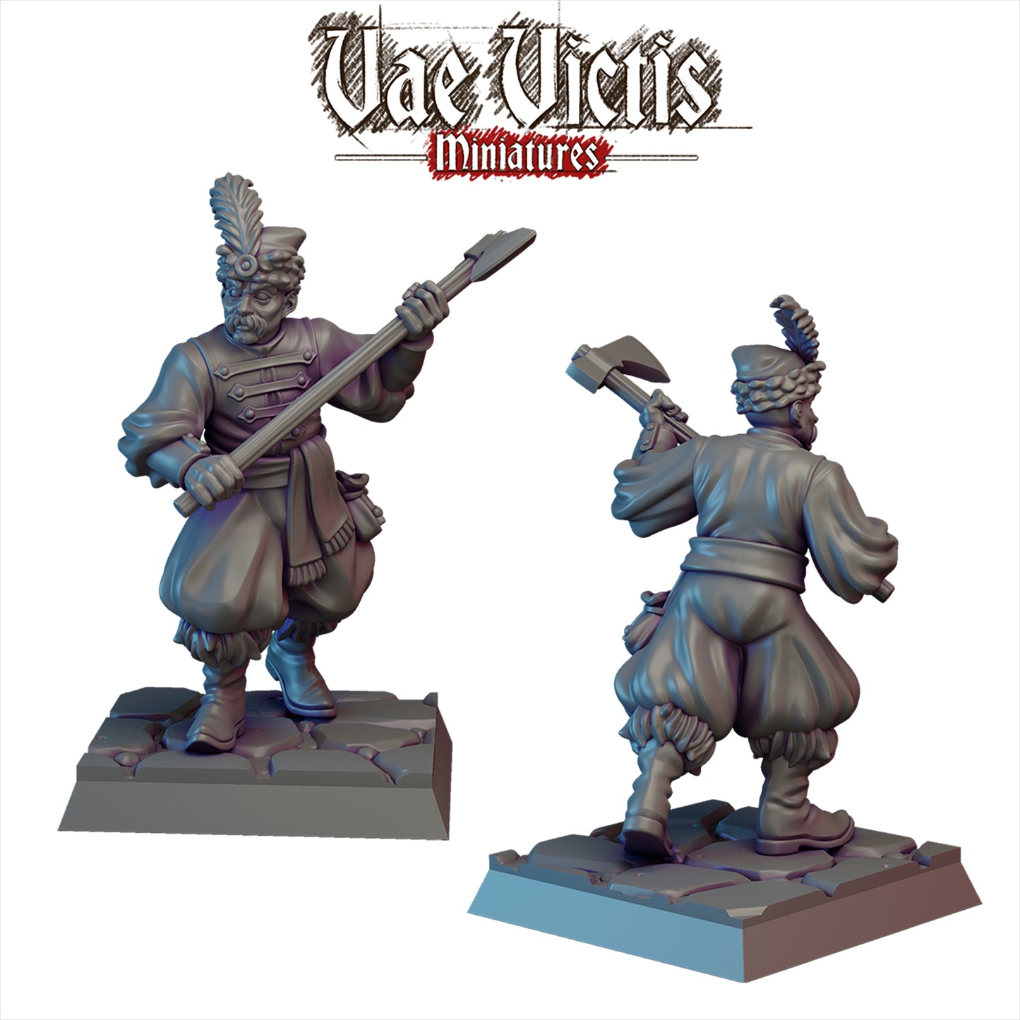 Fantasy Cossack Miniatures SET A - by Vae Victis Miniatures