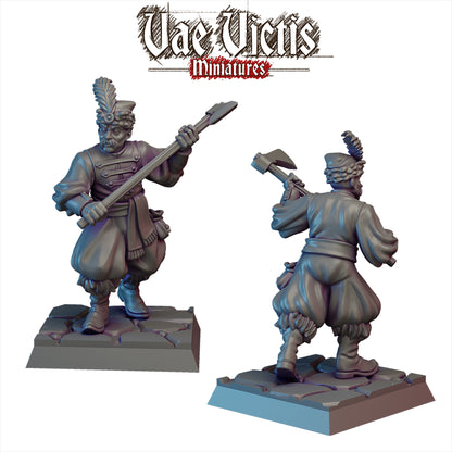 Fantasy Cossack Miniatures SET A - by Vae Victis Miniatures