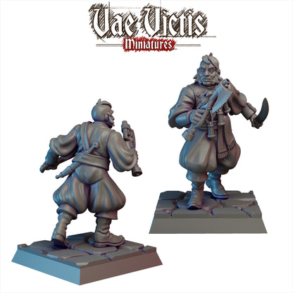 Fantasy Cossack Miniatures SET A - by Vae Victis Miniatures