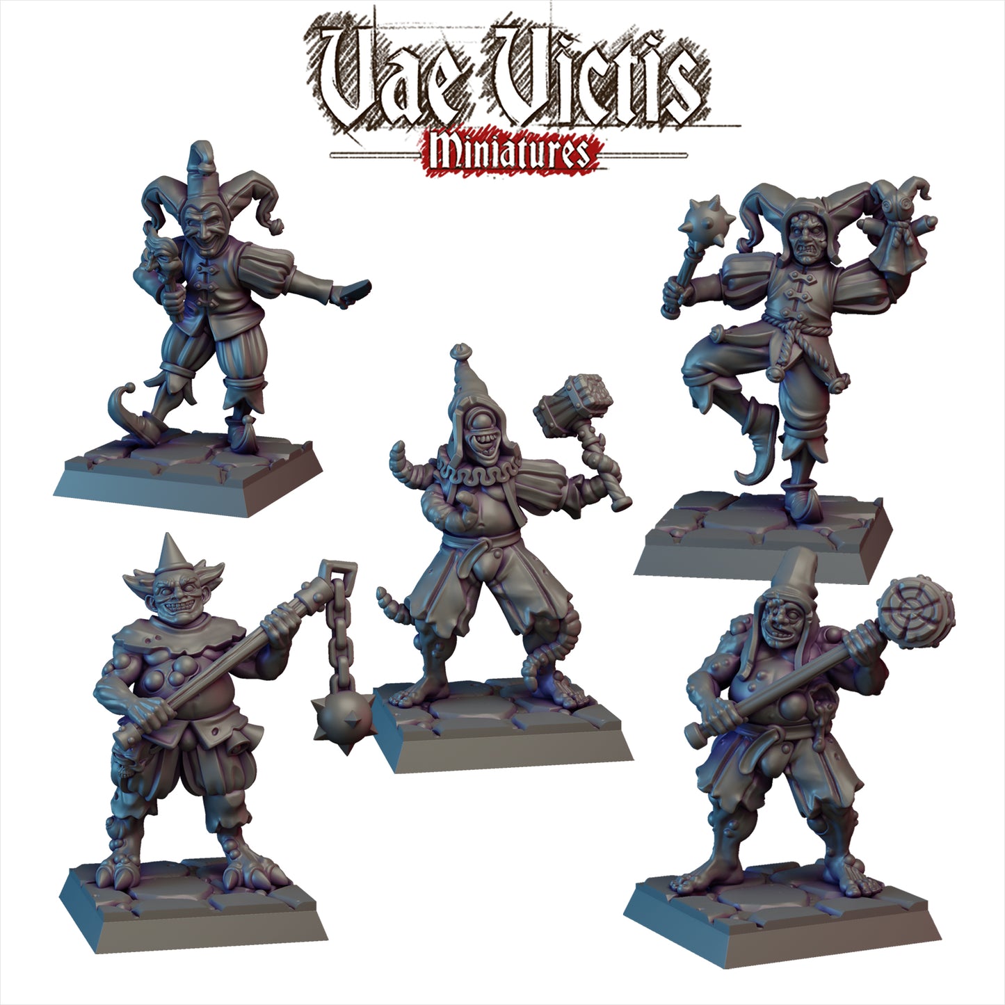 Corrupted Circus Warband Miniatures - by Vae Victis Miniatures