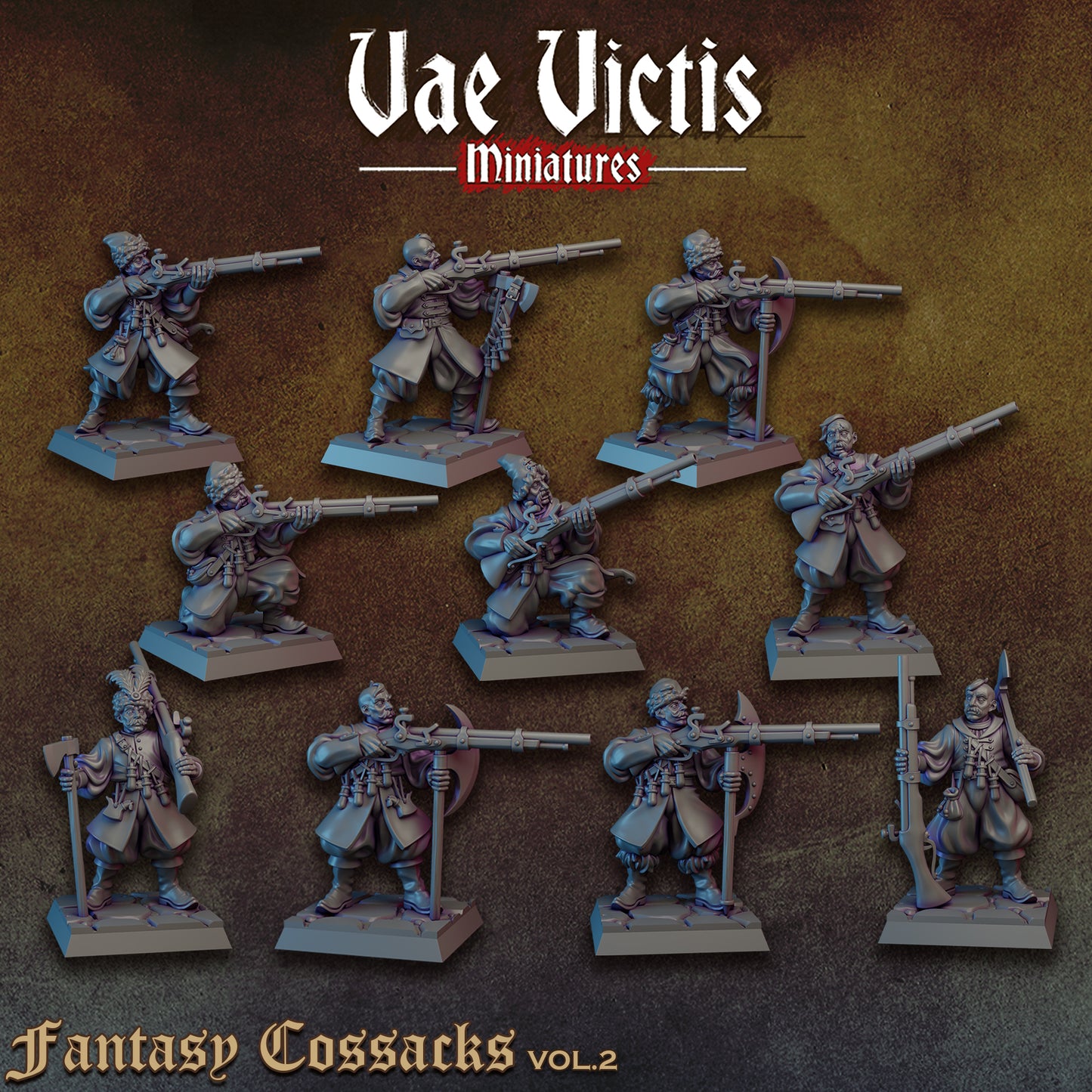 Fantasy Cossack Miniatures SET B - by Vae Victis Miniatures