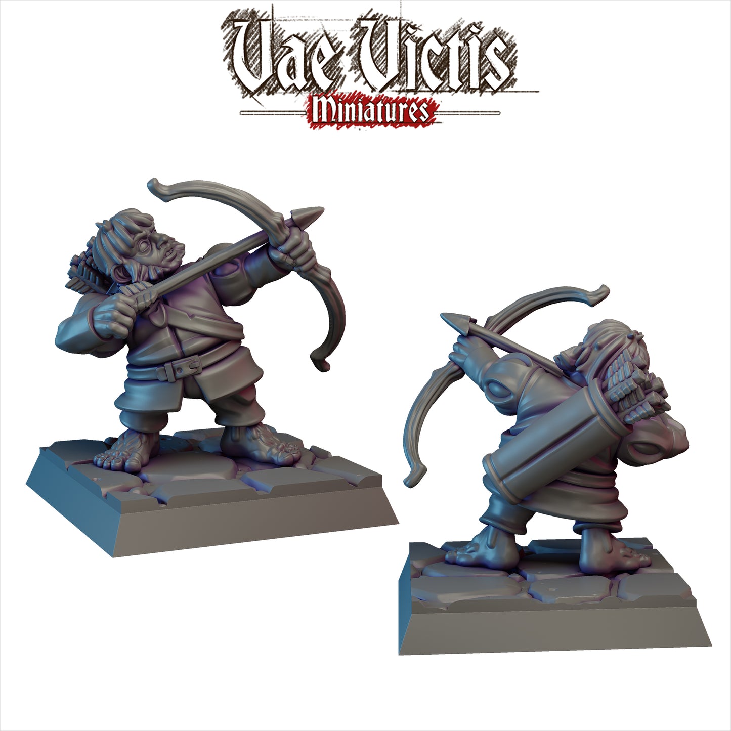 Halfling Warband Miniatures SET A - by Vae Victis Miniatures