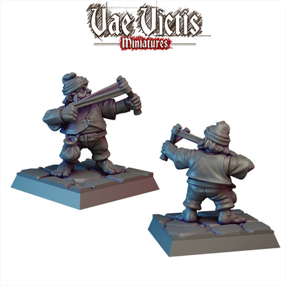 Halfling Warband Miniatures SET A - by Vae Victis Miniatures