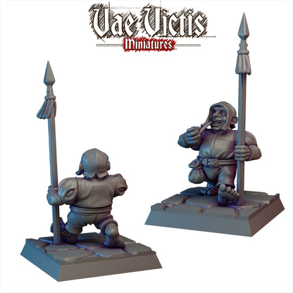 Halfling Warband Miniatures SET A - by Vae Victis Miniatures