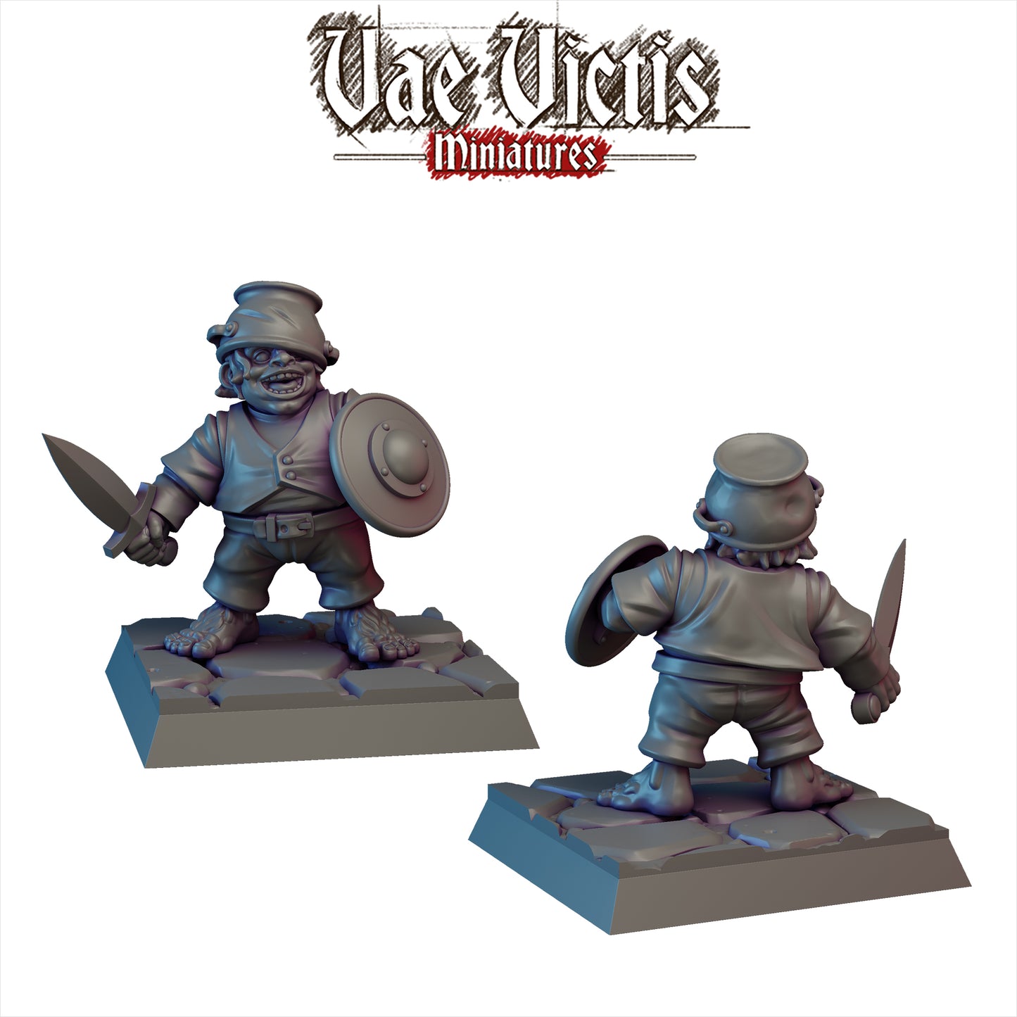 Halfling Warband Miniatures SET A - by Vae Victis Miniatures