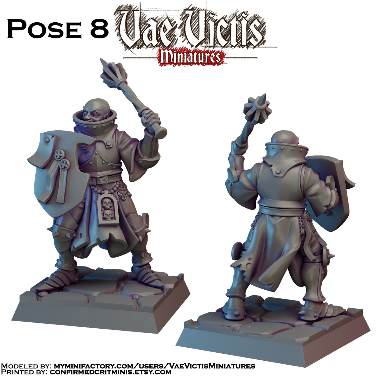 Zealous Nun Warband Miniatures - by Vae Victis Miniatures