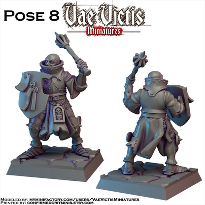 Zealous Nun Warband Miniatures - by Vae Victis Miniatures