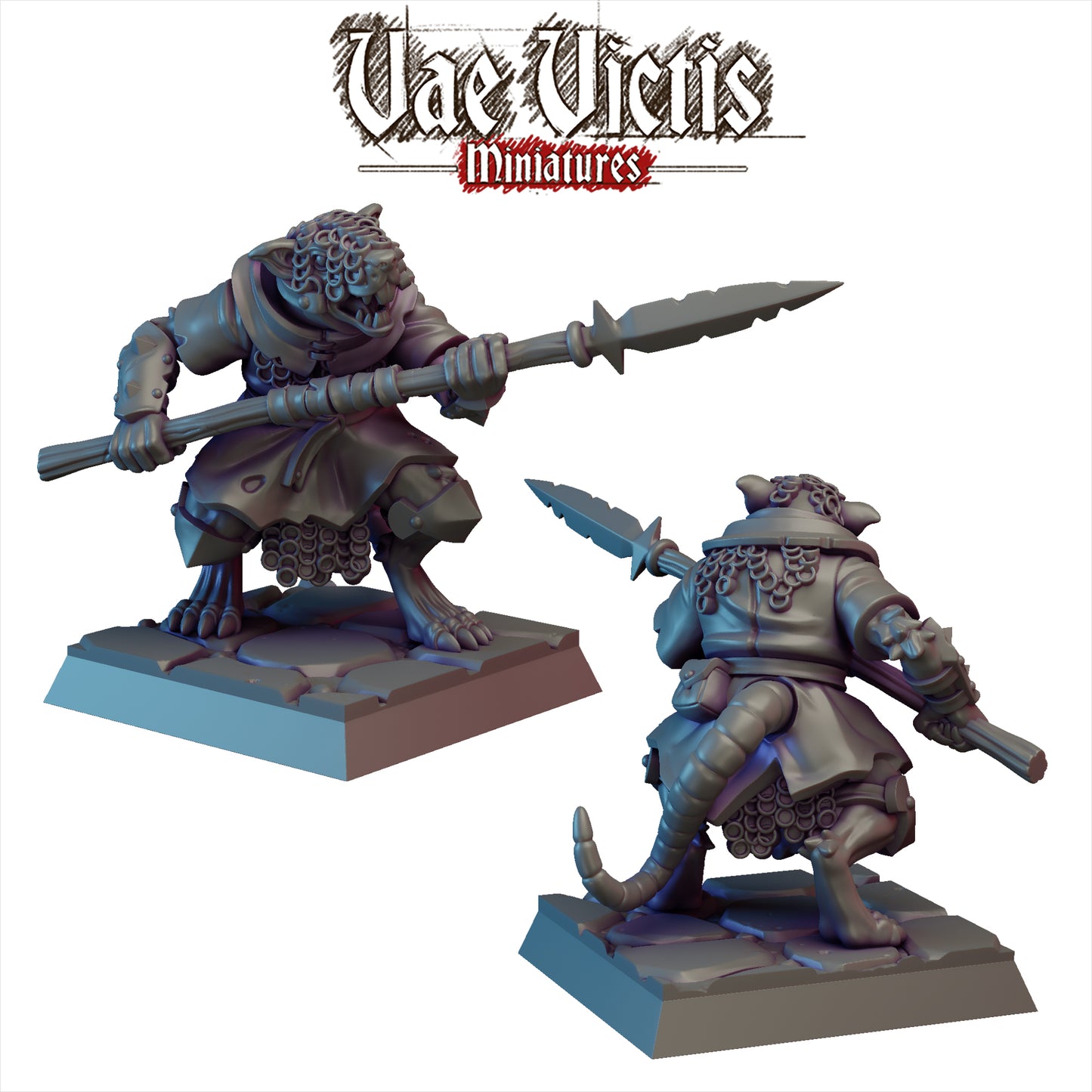 Ratfolk Miniatures SET B - by Vae Victis Miniatures