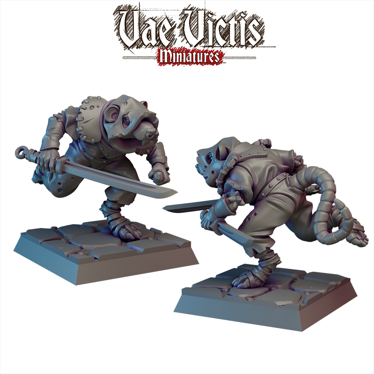 Ratfolk Miniatures SET C - by Vae Victis Miniatures