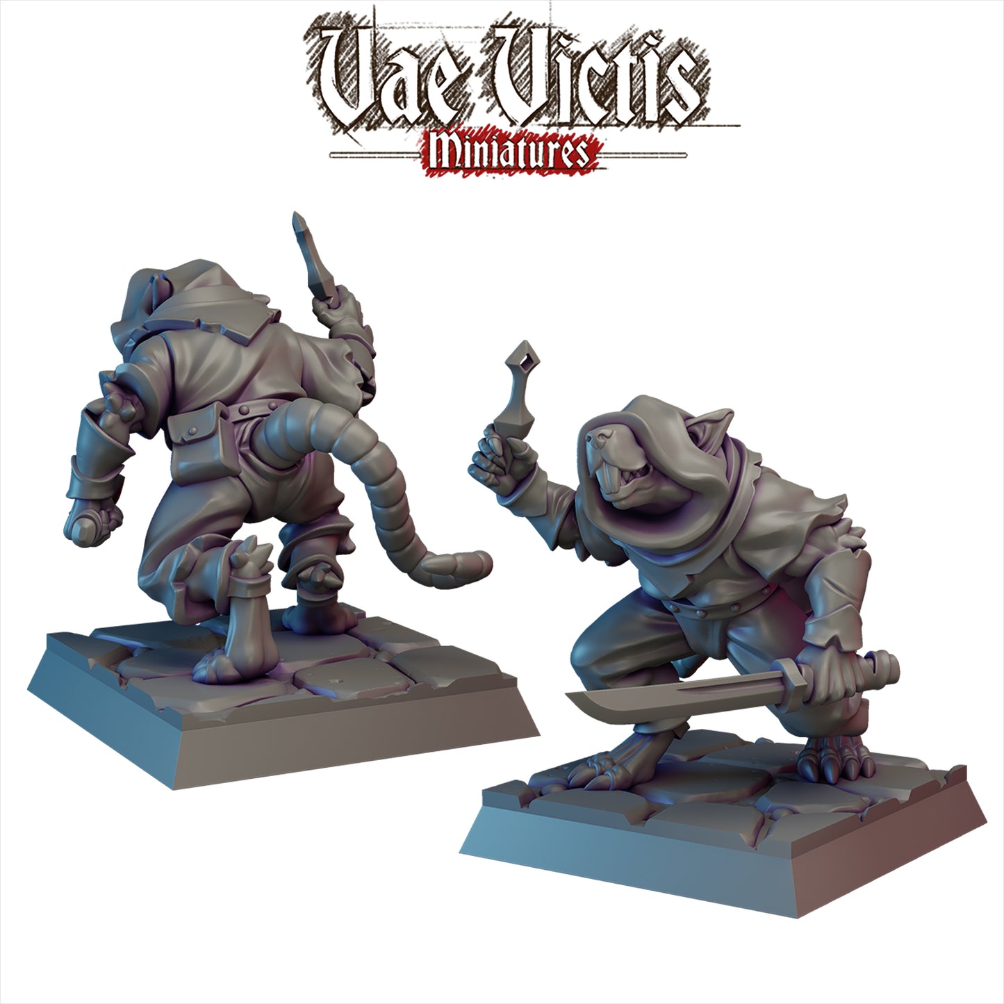 Ratfolk Miniatures SET C - by Vae Victis Miniatures