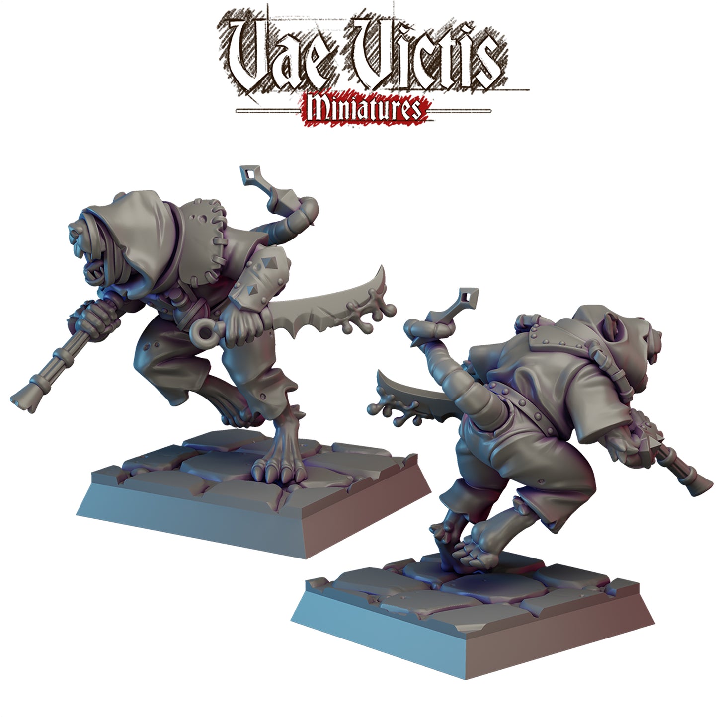 Ratfolk Miniatures SET C - by Vae Victis Miniatures