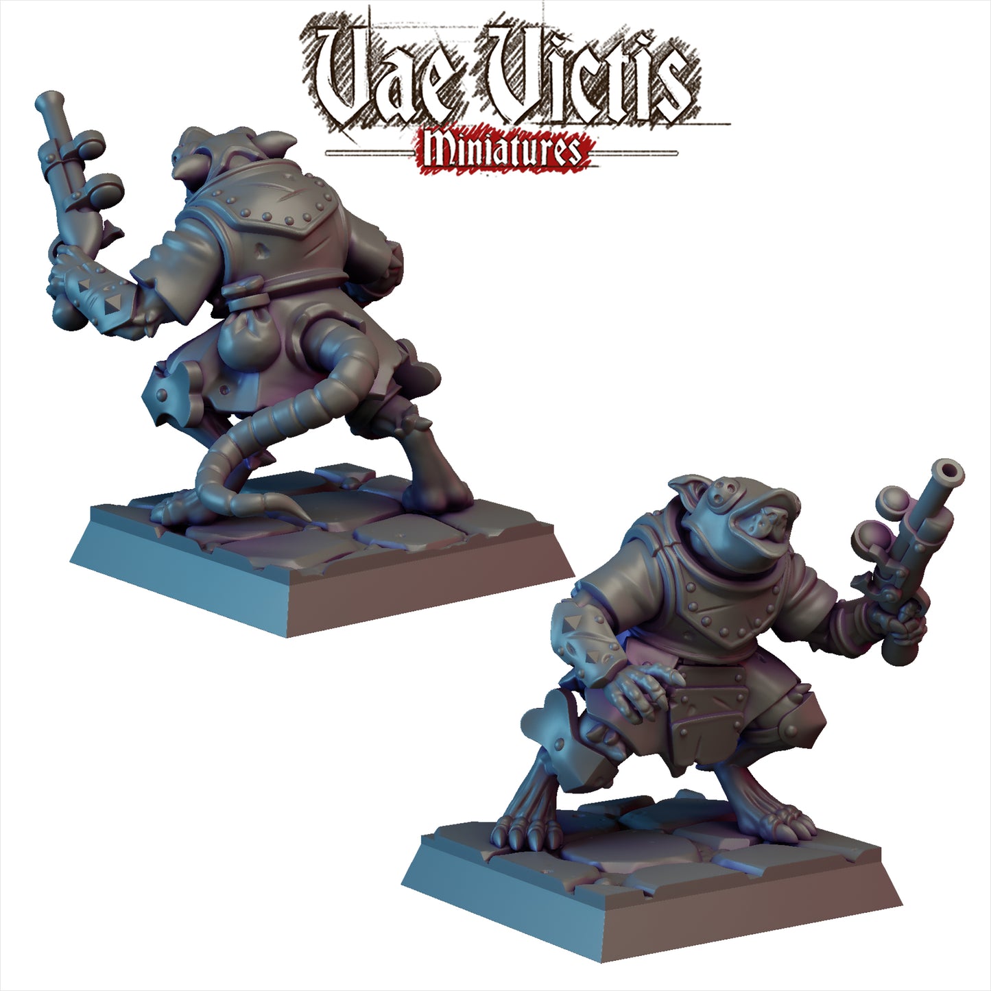 Ratfolk Miniatures SET B - by Vae Victis Miniatures