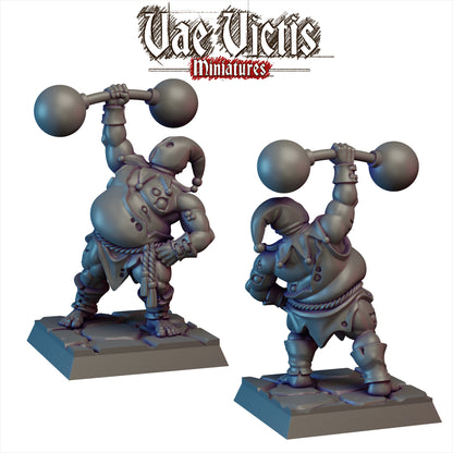 Corrupted Circus Strongman Miniature - by Vae Victis Miniatures