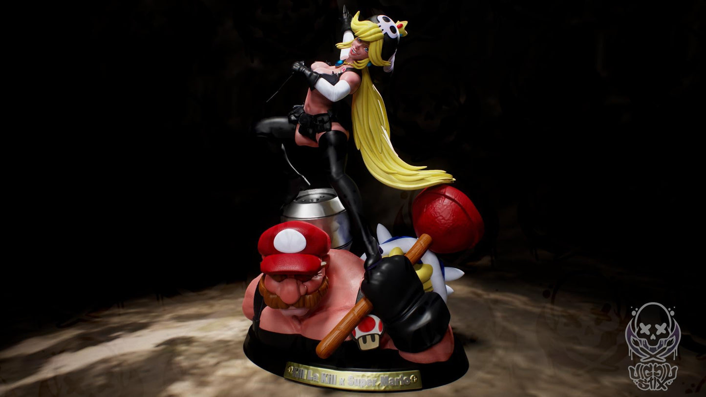 Kill La Peach Miniature - by Jigglystix