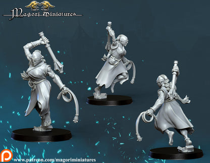 Augur Battle Sister Miniature - by Magori Miniatures