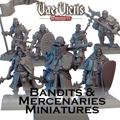 Bandits and Mercenaries Miniatures - by Vae Victis Miniatures