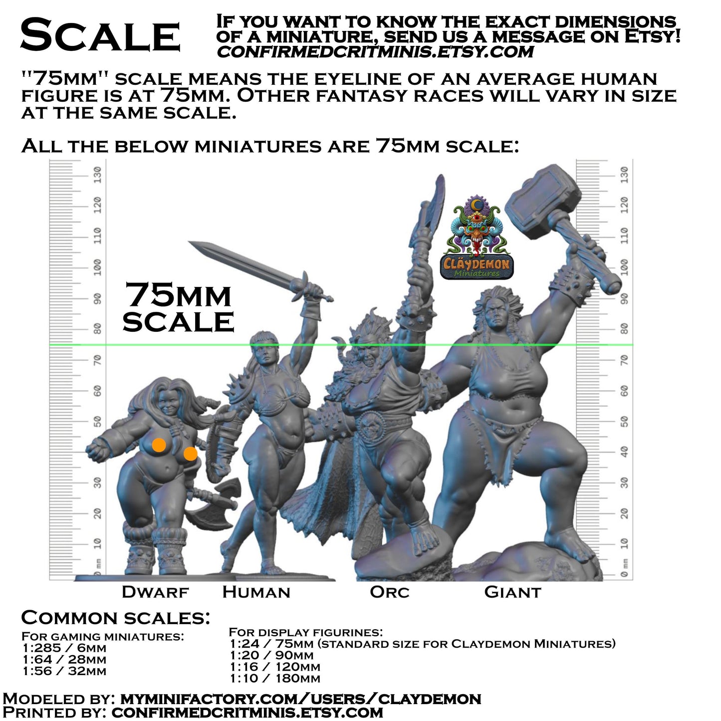 Voidgazer Lord Miniature - by Claydemon Miniatures