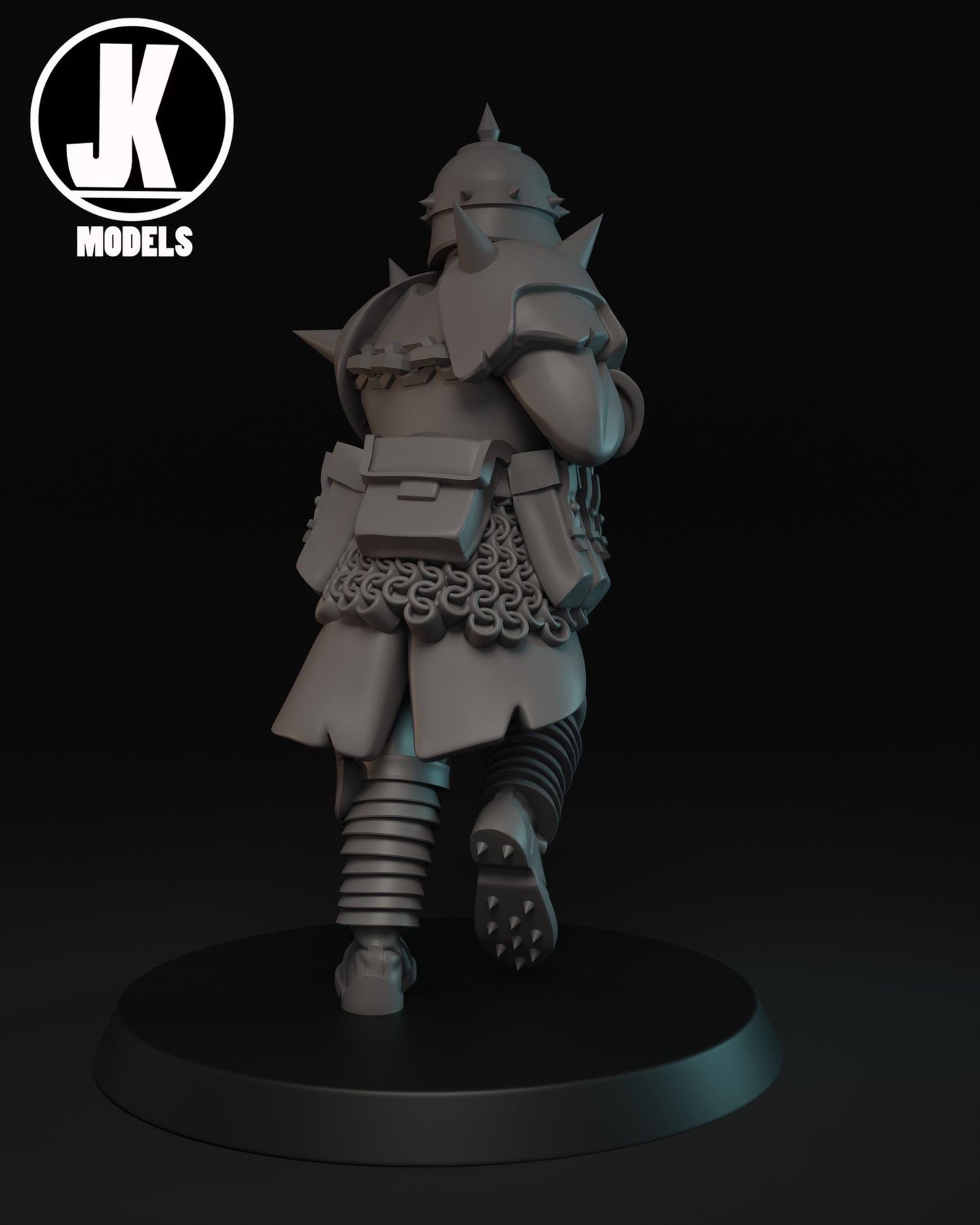 Infernal Infantry with SMG Miniature - JK Remo Models