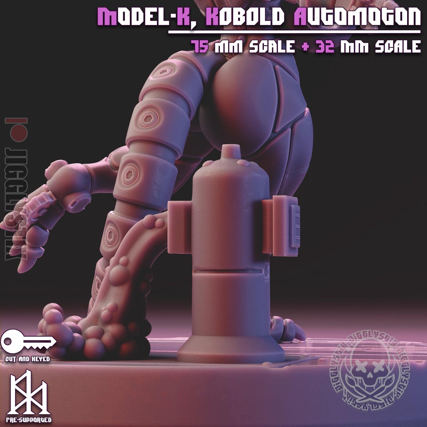 Model-K, the Kobold Automaton Miniature - by Jigglystix