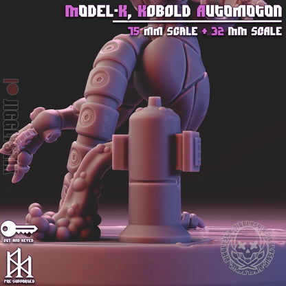 Model-K, the Kobold Automaton Miniature - by Jigglystix