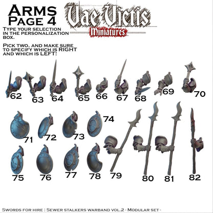 Modular Ratfolk Miniatures - by Vae Victis Miniatures